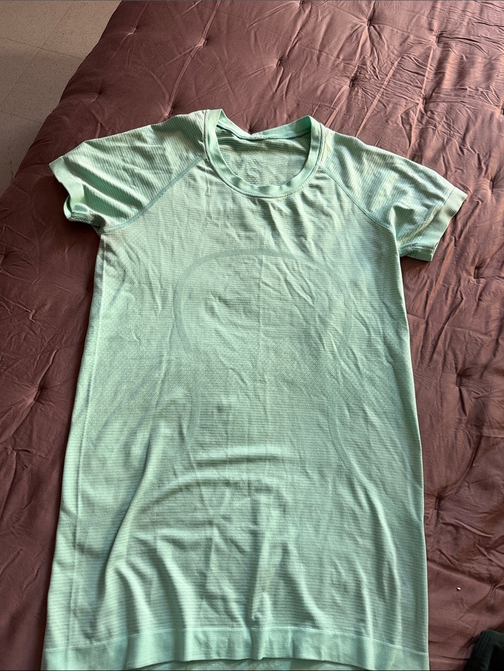 lululemon athletica Mint Green Muscle Tee